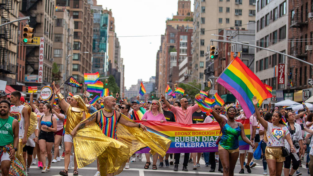 gay pride parade nyc 2021 map