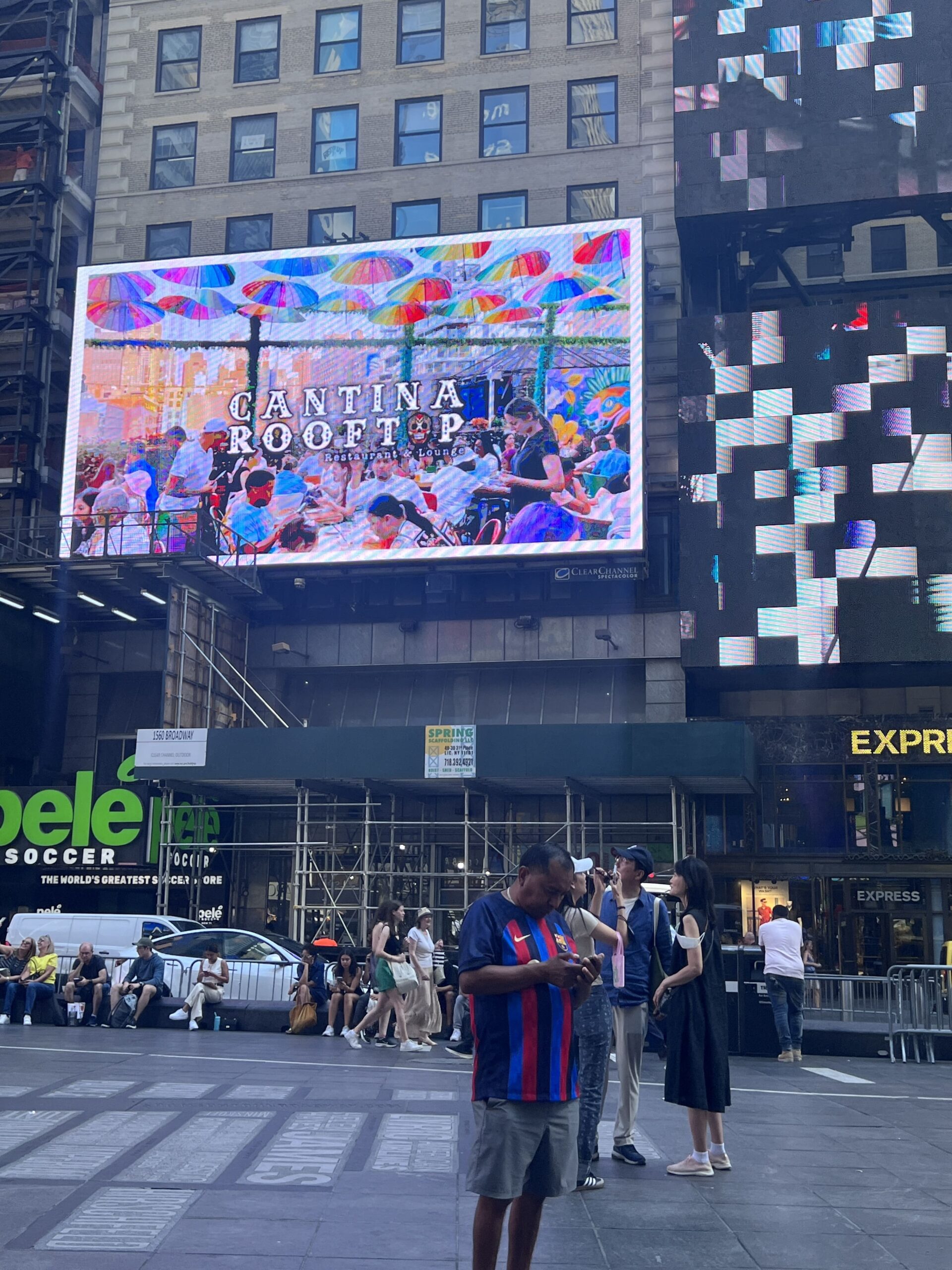 Digital Screens And Billboards Welcome To Times Square 